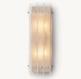 San Marco Alabaster Grand Rectangular Sconce